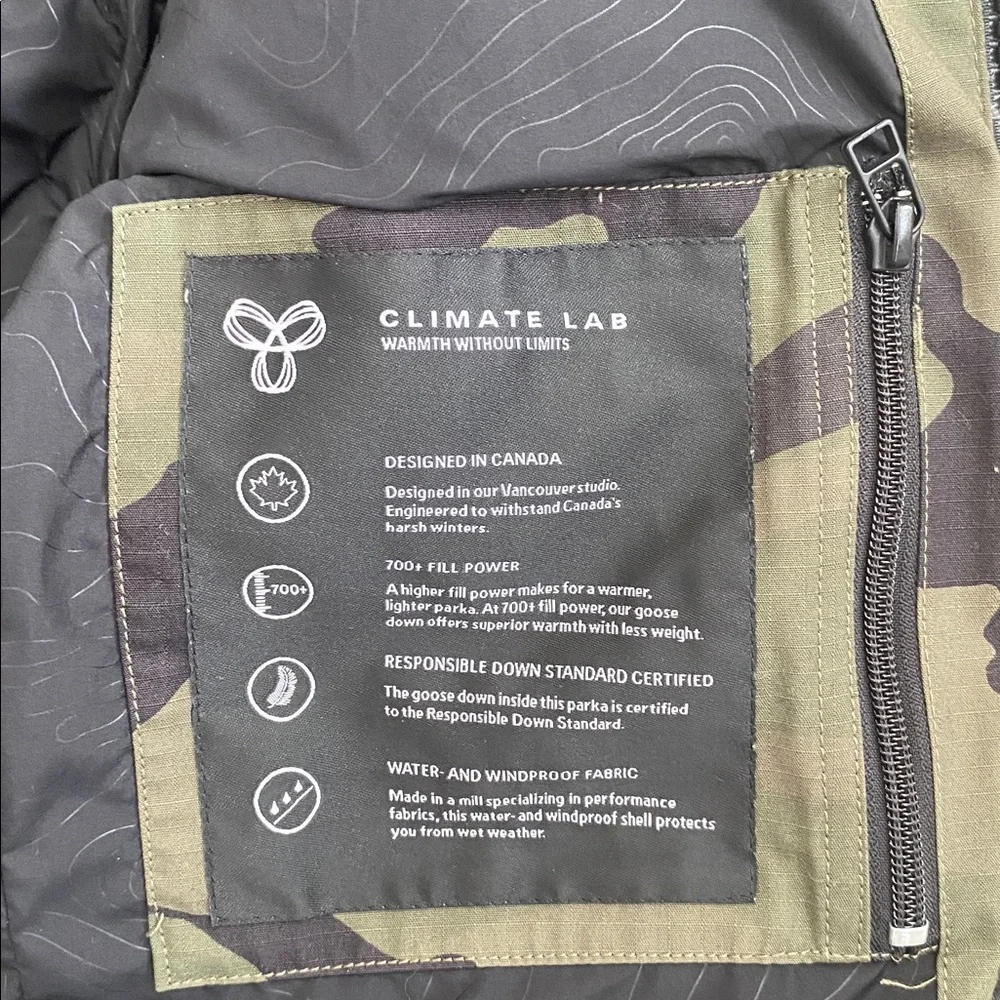 TNA St Anton Down Filled Camo Parka - Picture 11 of 14